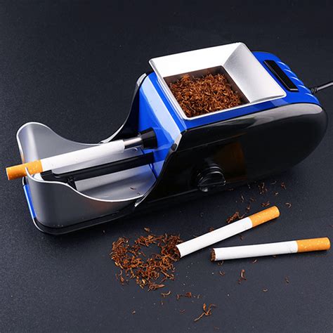 metal box cigarette roller|commercial cigarette rolling machine automatic.